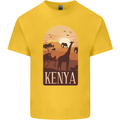 Kenya Safari Kids T-Shirt Childrens Yellow