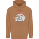 Kindness a Gift Funny Dog Elephant Mens 80% Cotton Hoodie Caramel Latte