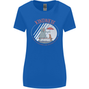 Kindness a Gift Funny Dog Elephant Womens Wider Cut T-Shirt Royal Blue