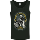 King's Highway Biker Motorcycle Motorbike Mens Vest Tank Top Black