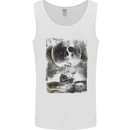 Kiss of Death Pirates Sailing Sailor Mens Vest Tank Top White