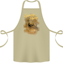 Kitesurfing Spray and Pray Cotton Apron 100% Organic Khaki