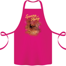 Kitesurfing Spray and Pray Cotton Apron 100% Organic Pink