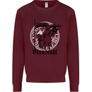Knights Templar Beauseant St Georges Day Kids Sweatshirt Jumper Maroon
