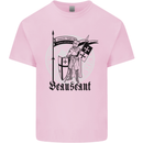 Knights Templar Beauseant St Georges Day Mens Cotton T-Shirt Tee Top Light Pink