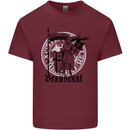 Knights Templar Beauseant St Georges Day Mens Cotton T-Shirt Tee Top Maroon