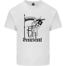 Knights Templar Beauseant St Georges Day Mens Cotton T-Shirt Tee Top White