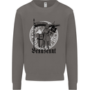 Knights Templar Beauseant St Georges Day Mens Sweatshirt Jumper Charcoal