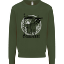 Knights Templar Beauseant St Georges Day Mens Sweatshirt Jumper Forest Green
