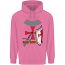 Knights Templar Fancy Dress St Georges Day Childrens Kids Hoodie Azalea