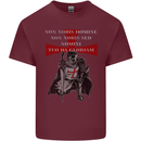Knights Templar Prayer St. George's Day Mens Cotton T-Shirt Tee Top Maroon