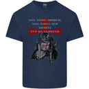 Knights Templar Prayer St. George's Day Mens Cotton T-Shirt Tee Top Navy Blue