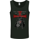 Knights Templar Prayer St. George's Day Mens Vest Tank Top Black