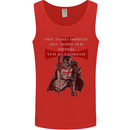 Knights Templar Prayer St. George's Day Mens Vest Tank Top Red