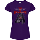 Knights Templar Prayer St. George's Day Womens Petite Cut T-Shirt Purple