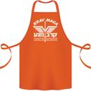 Krav Maga Israeli Defence System MMA Cotton Apron 100% Organic Orange