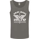 Krav Maga Israeli Defence System MMA Mens Vest Tank Top Charcoal