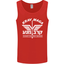 Krav Maga Israeli Defence System MMA Mens Vest Tank Top Red