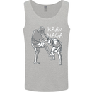 Krav Maga Mixed Martial Arts MMA Fighting Mens Vest Tank Top Sports Grey