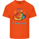 LGBT Gay Pride Cowboy Awareness Day Kids T-Shirt Childrens Orange