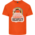 LGBT Love Equality Respect Gay Pride Day Kids T-Shirt Childrens Orange