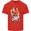 LGBT Love Has No Gender Gay Pride Day Kids T-Shirt Childrens Red