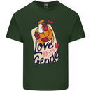 LGBT Love Has No Gender Gay Pride Day Mens Cotton T-Shirt Tee Top Forest Green
