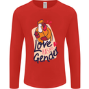 LGBT Love Has No Gender Gay Pride Day Mens Long Sleeve T-Shirt Red