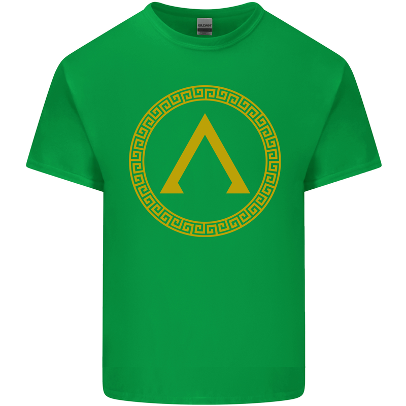 Lambda Gym Spartan Bodybuilding Fitness Mens Cotton T-Shirt Tee Top Irish Green