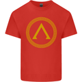 Lambda Gym Spartan Bodybuilding Fitness Mens Cotton T-Shirt Tee Top Red