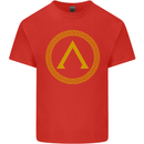 Lambda Gym Spartan Bodybuilding Fitness Mens Cotton T-Shirt Tee Top Red