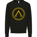 Lambda Gym Spartan Bodybuilding Fitness Mens Sweatshirt Jumper Black