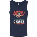 Leg Day Gym Funny Training Top Bodybuilding Mens Vest Tank Top Navy Blue