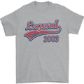 Legend Since 20th Birthday 2003 Mens T-Shirt 100% Cotton Sports Grey