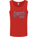 Legend Since 20th Birthday 2003 Mens Vest Tank Top Red
