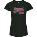 Legend Since 20th Birthday 2003 Womens Petite Cut T-Shirt Black