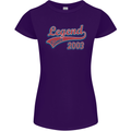 Legend Since 20th Birthday 2003 Womens Petite Cut T-Shirt Purple