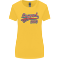 Legend Since 20th Birthday 2003 Womens Wider Cut T-Shirt Yellow