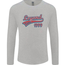 Legend Since 24th Birthday 1999 Mens Long Sleeve T-Shirt Sports Grey