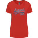 Legend Since 47th Birthday 1976 Womens Wider Cut T-Shirt Red