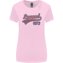 Legend Since 50th Birthday 1973 Womens Wider Cut T-Shirt Light Pink