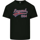 Legend Since 59th Birthday 1964 Mens Cotton T-Shirt Tee Top Black