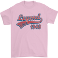 Legend Since 75th Birthday 1948 Mens T-Shirt 100% Cotton Light Pink
