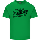 Legendaddy Funny Father's Day Daddy Mens Cotton T-Shirt Tee Top Irish Green