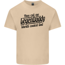Legendaddy Funny Father's Day Daddy Mens Cotton T-Shirt Tee Top Sand
