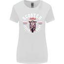 Legendary British Scooter Motorcycle MOD Womens Wider Cut T-Shirt White