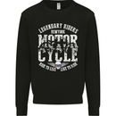 Legendary Motorcycle Riders Motorbike Biker Mens Sweatshirt Jumper Black