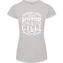 Legendary Motorcycle Riders Motorbike Biker Womens Petite Cut T-Shirt Sports Grey