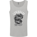 Legendary Shovelhead Motorcycle Biker Mens Vest Tank Top Sports Grey