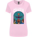 Lets Make a Coven Halloween Satanic Horror Womens Wider Cut T-Shirt Light Pink